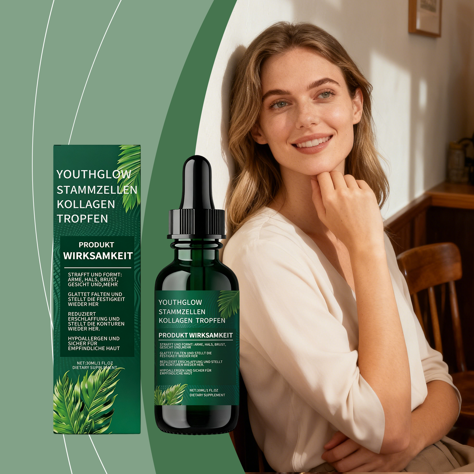 Body Care Drops Mild Easy Absorb Daily Nourishing Nutrient Supplement For Skin Hair Nails