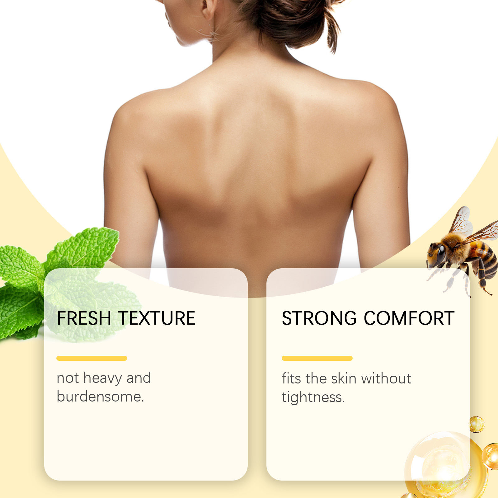 Bee Venom Skin Care Cream Mild Cleansing Smoothing Hydrating Moisturizing Firming Body Treatment