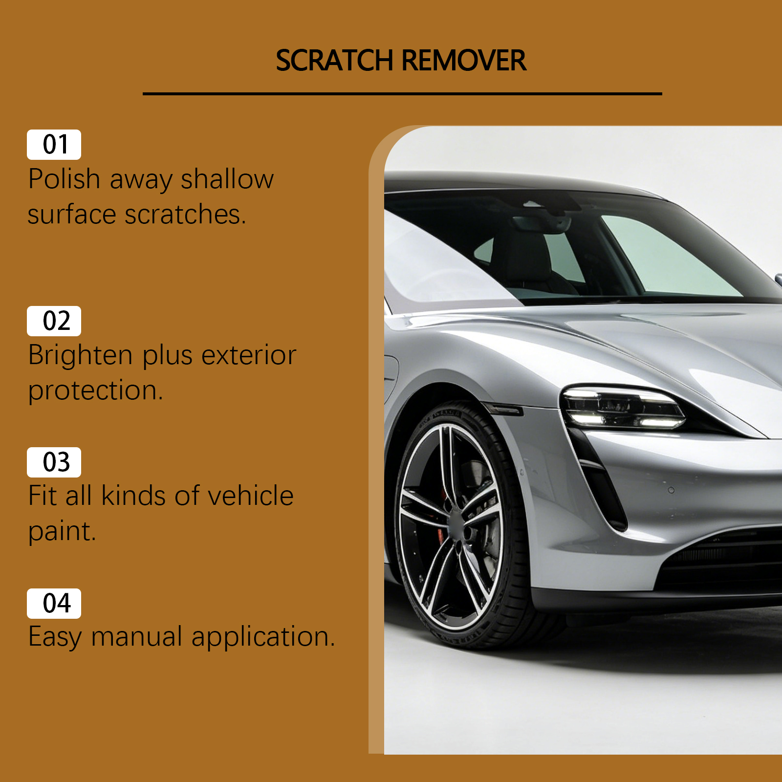 Paint Scratch Repair Agent Convenient Fix Polishing Gloss Daily Renovation Care Maintain Auto Body Surface