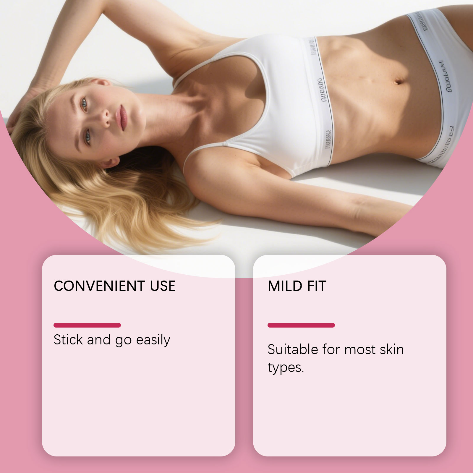 Moringa Care Patch Mild Formula Light Breathable Skin Friendly Body Shaping Portable Protection