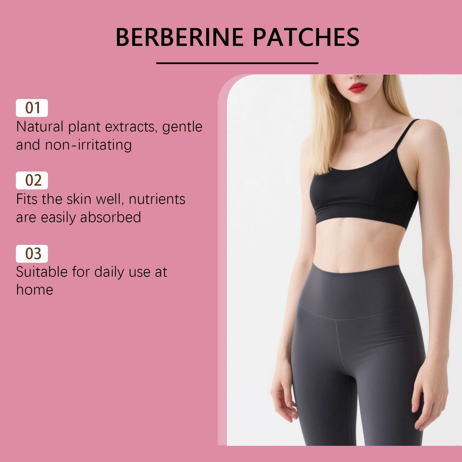 Moringa Care Patch Mild Formula Light Breathable Skin Friendly Body Shaping Portable Protection