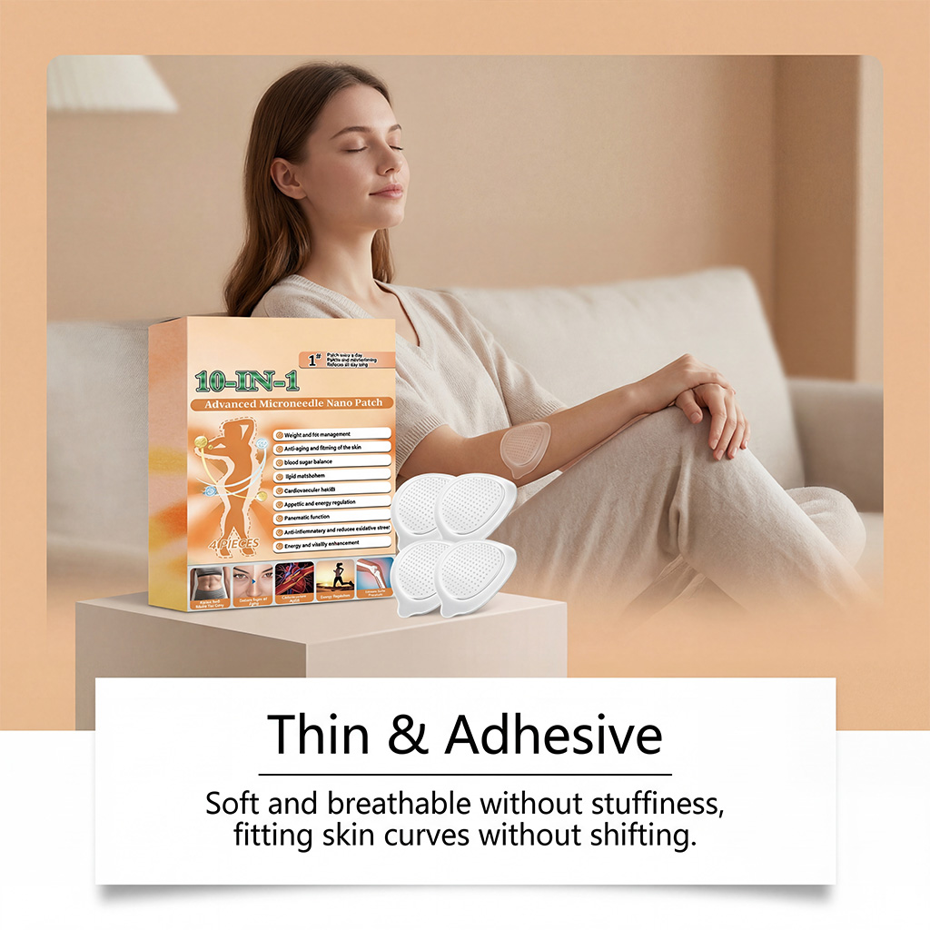 Body Care Patch Mild Adhesive Lazy Friendly Daily External Skin Partial Area Care Supply
