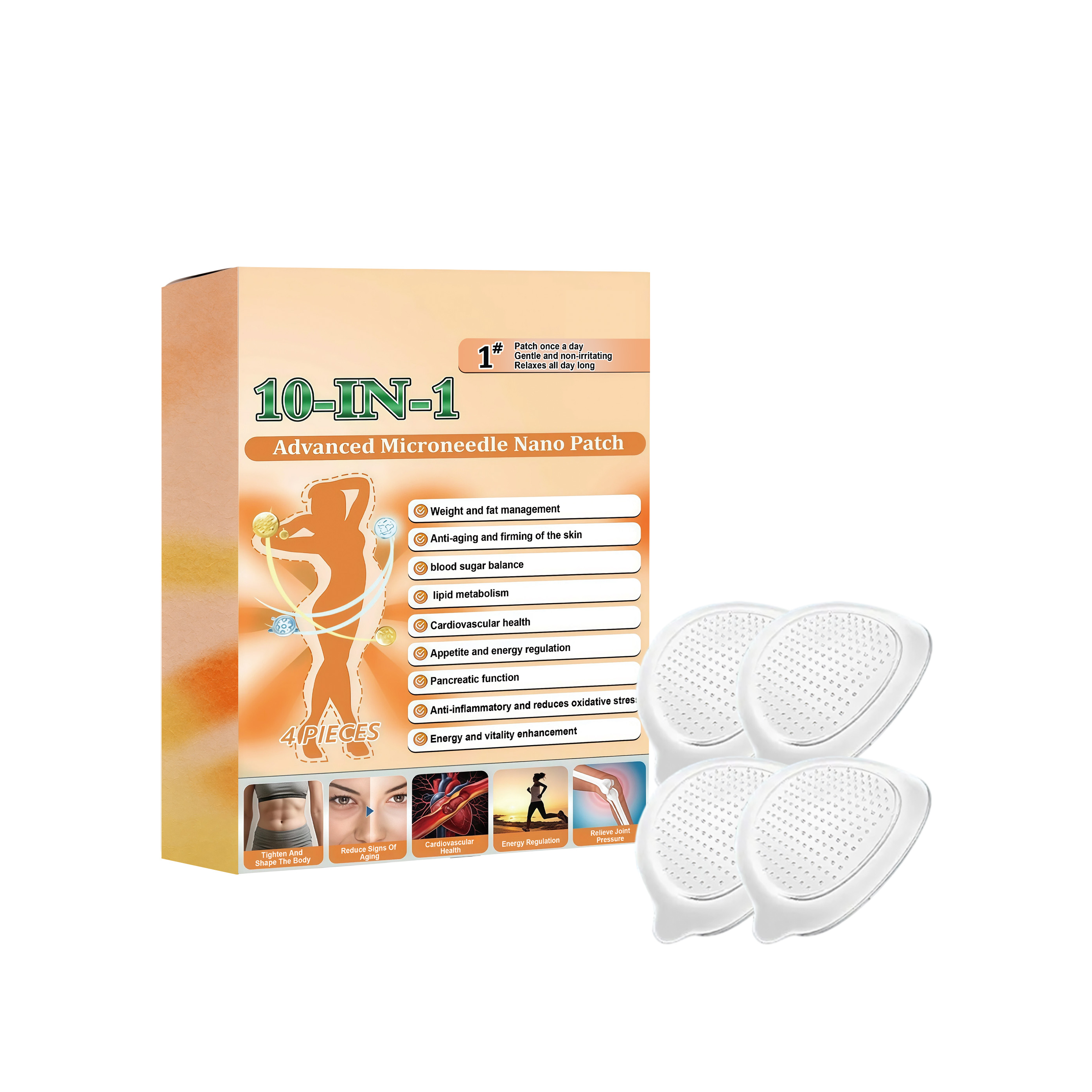 Body Care Patch Mild Adhesive Lazy Friendly Daily External Skin Partial Area Care Supply