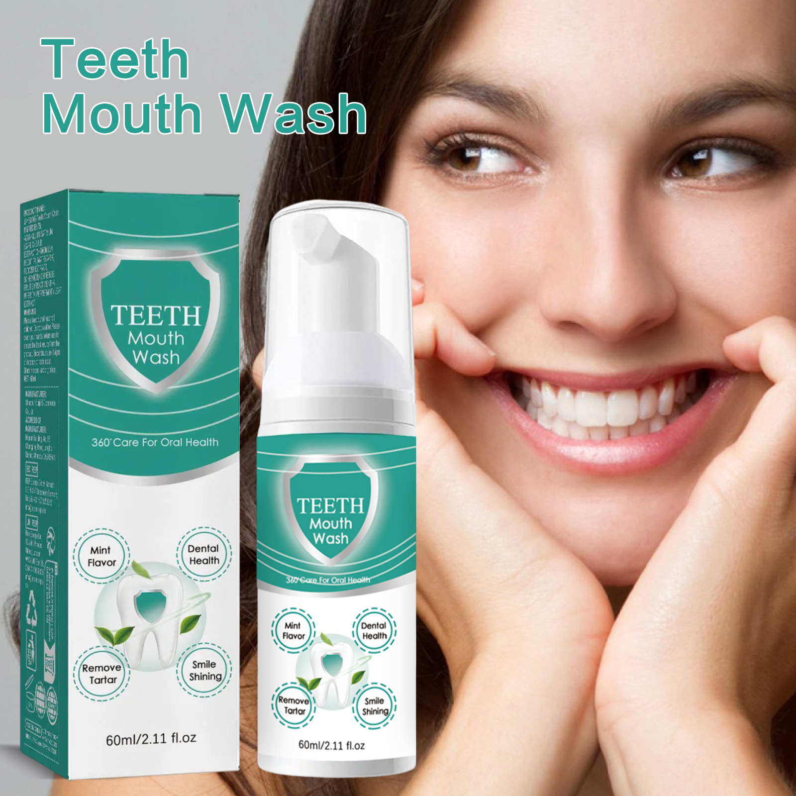 Foam Dental Mousse Deeply Clean Tooth Stains Whiten Teeth Care Gums Freshen Breath