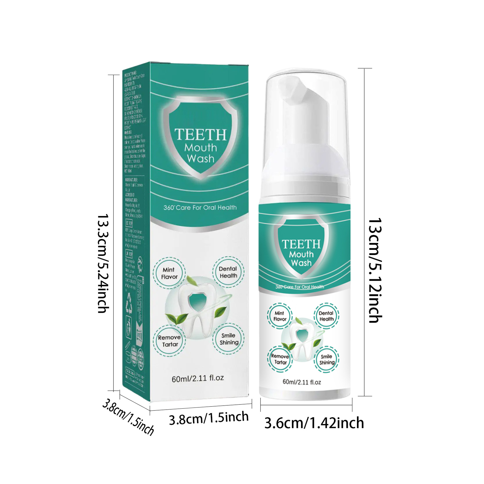 Foam Dental Mousse Deeply Clean Tooth Stains Whiten Teeth Care Gums Freshen Breath
