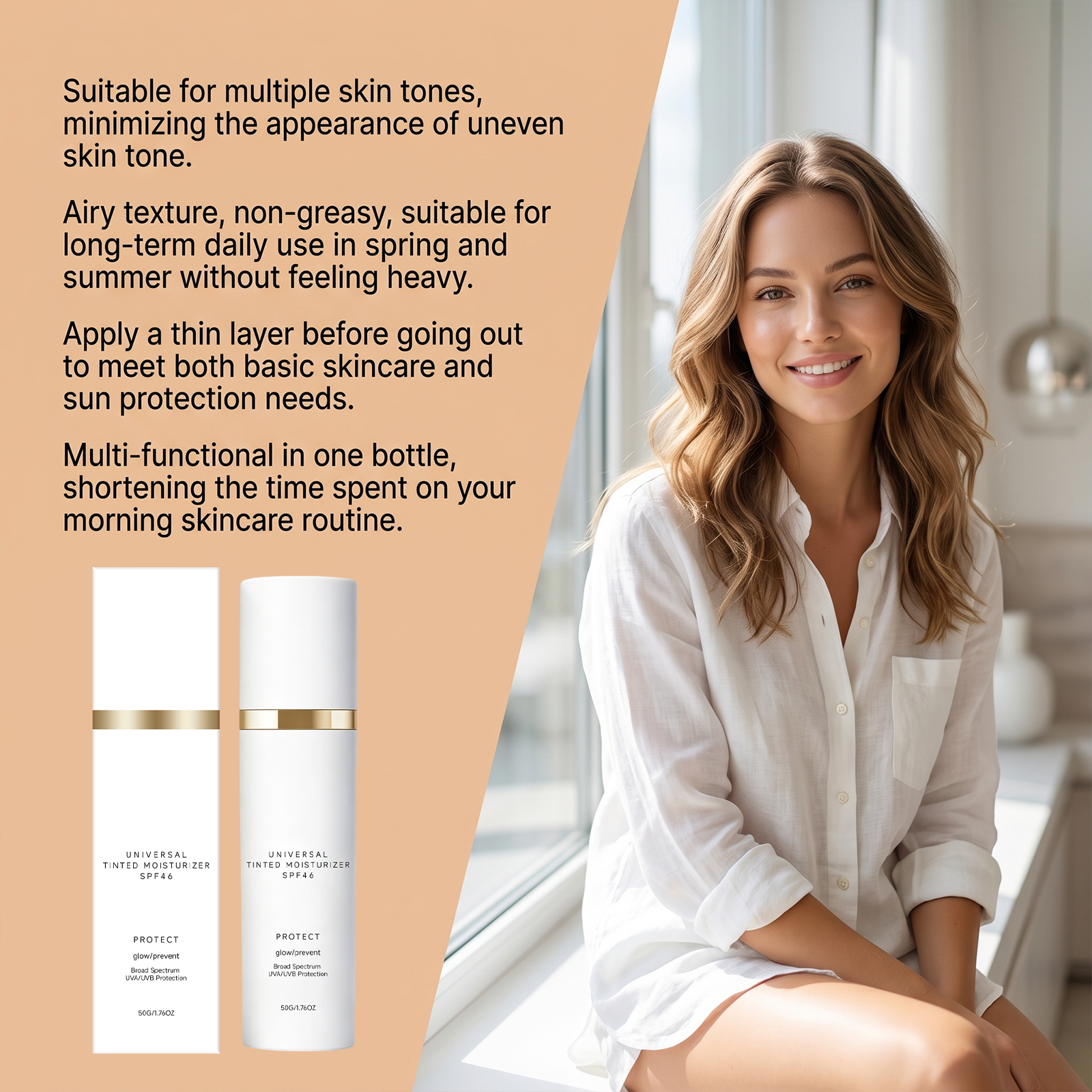 Moisturizing Cream Hydrating Smooth Delicate Breathable Summer Outdoor Skin Refreshing Protection Portable Hydrating Lotion