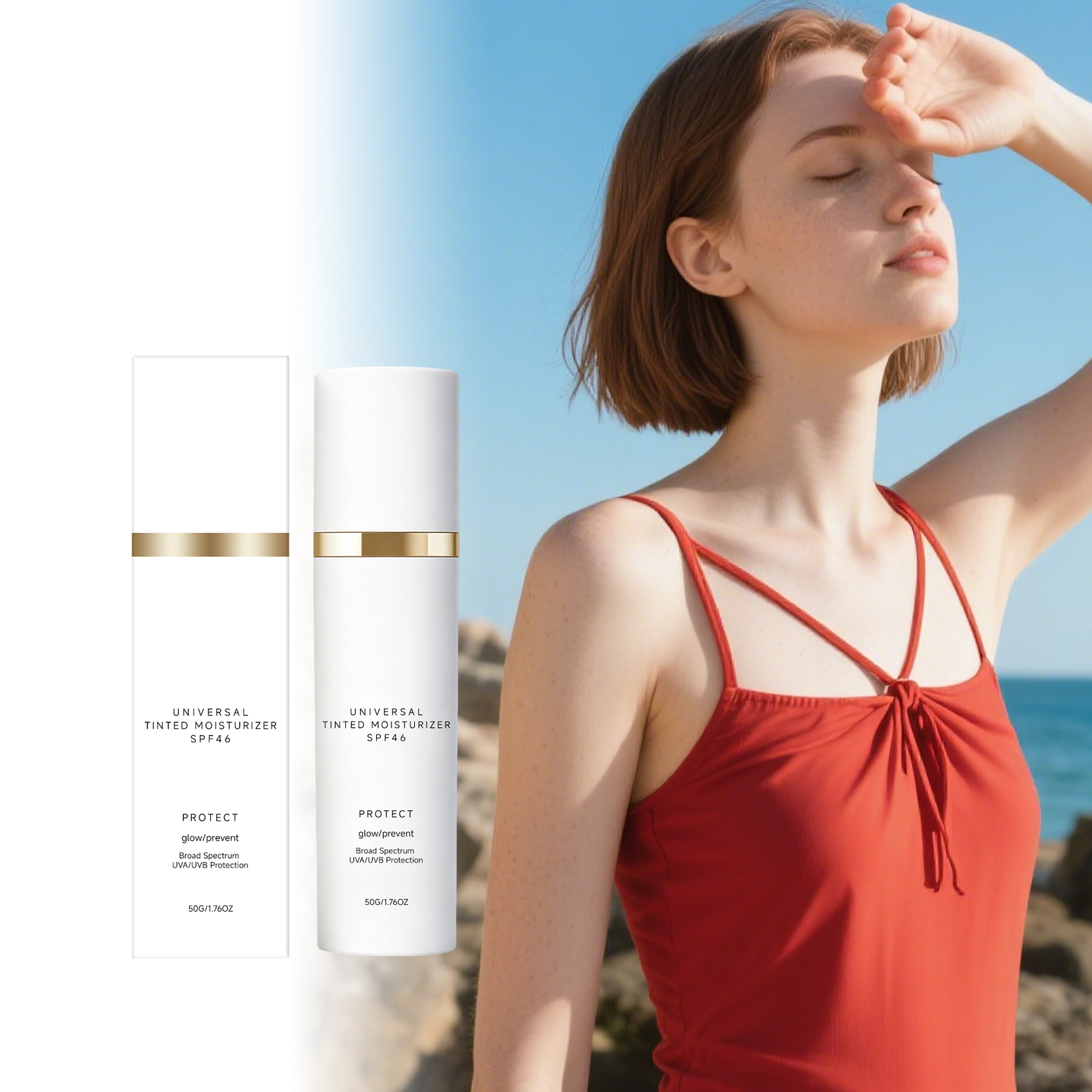 Moisturizing Cream Hydrating Smooth Delicate Breathable Summer Outdoor Skin Refreshing Protection Portable Hydrating Lotion