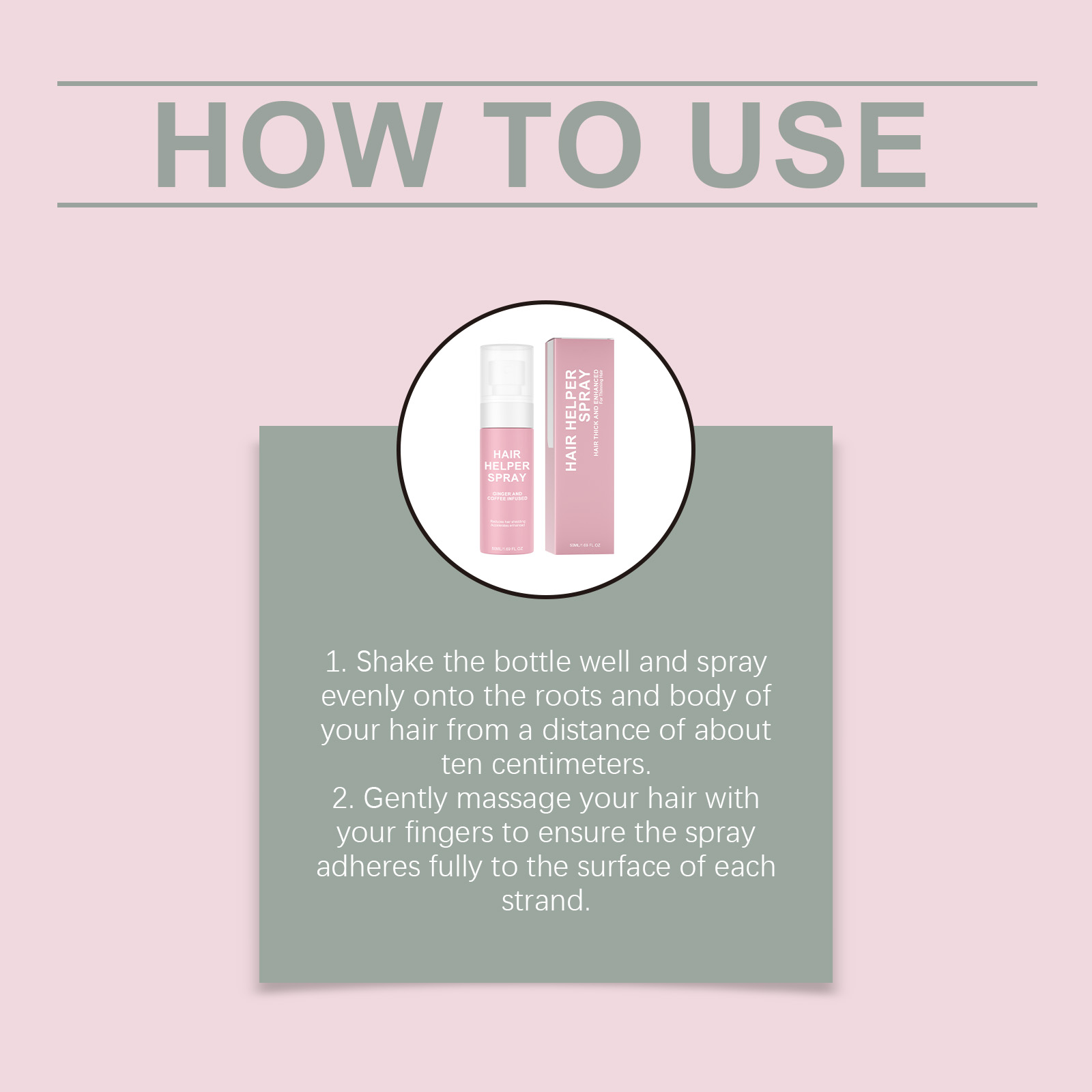 Moisturizing Softening Hair Care Spray Nourishes Dry Hair Protects Scalp Improves Fluffy Texture