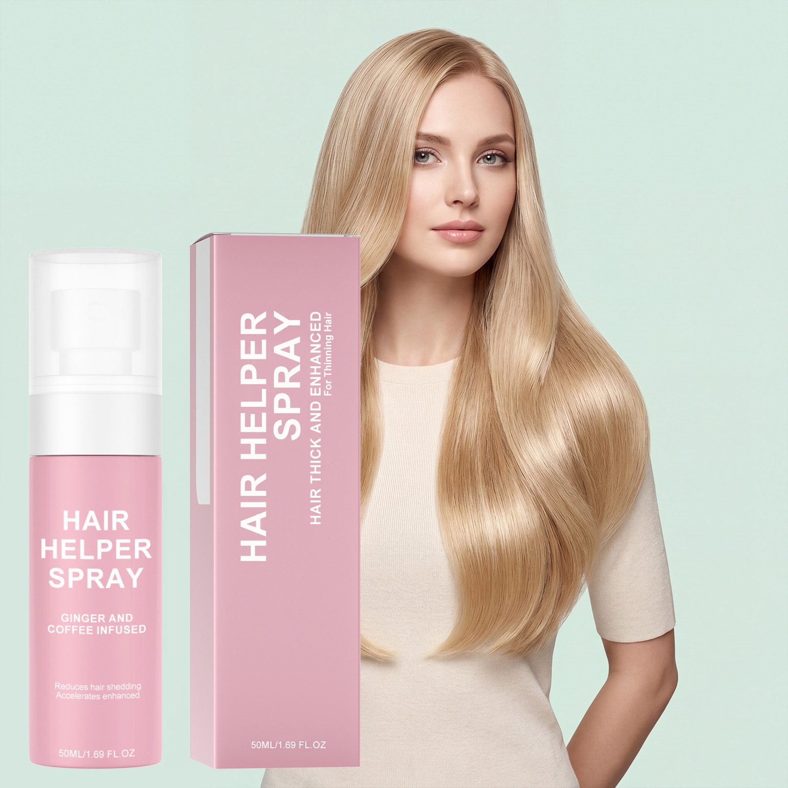 Moisturizing Softening Hair Care Spray Nourishes Dry Hair Protects Scalp Improves Fluffy Texture