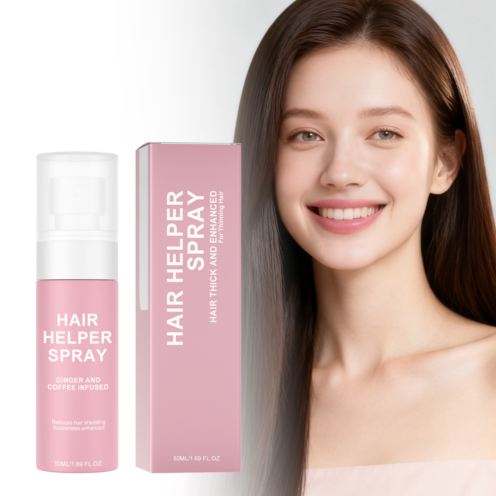 Moisturizing Softening Hair Care Spray Nourishes Dry Hair Protects Scalp Improves Fluffy Texture