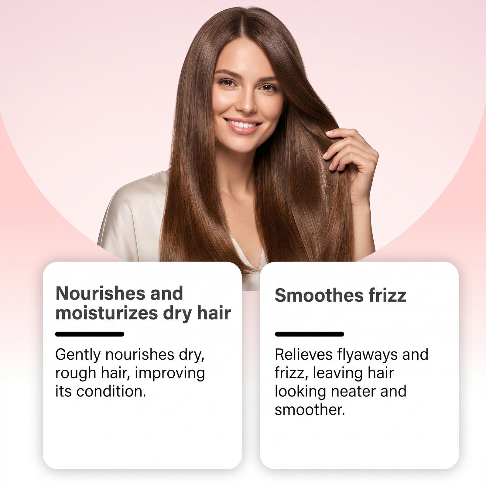 Moisturizing Softening Hair Care Spray Nourishes Dry Hair Protects Scalp Improves Fluffy Texture