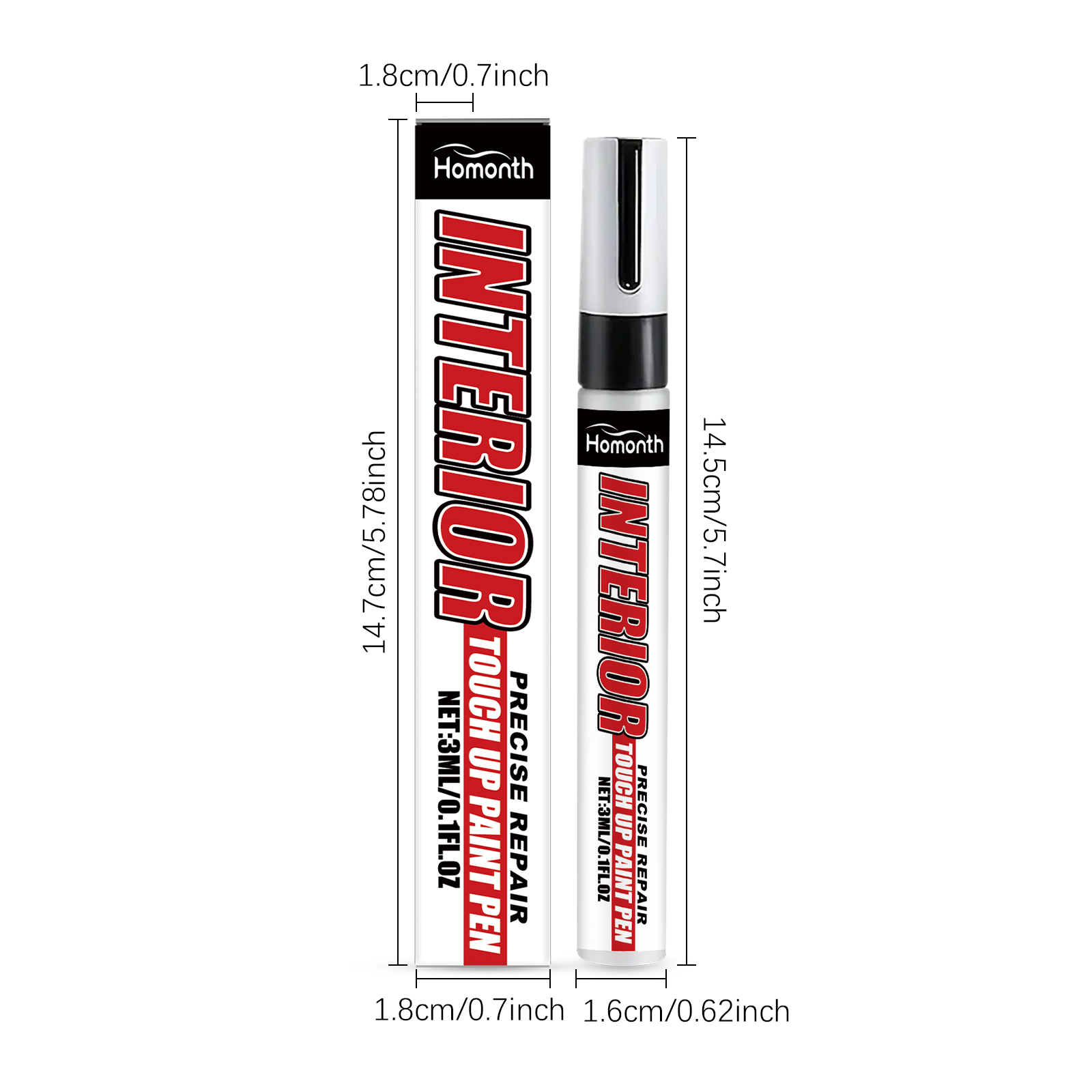 Car Touch Up Pen For Car Body Scratch Paint Care And Refinish
