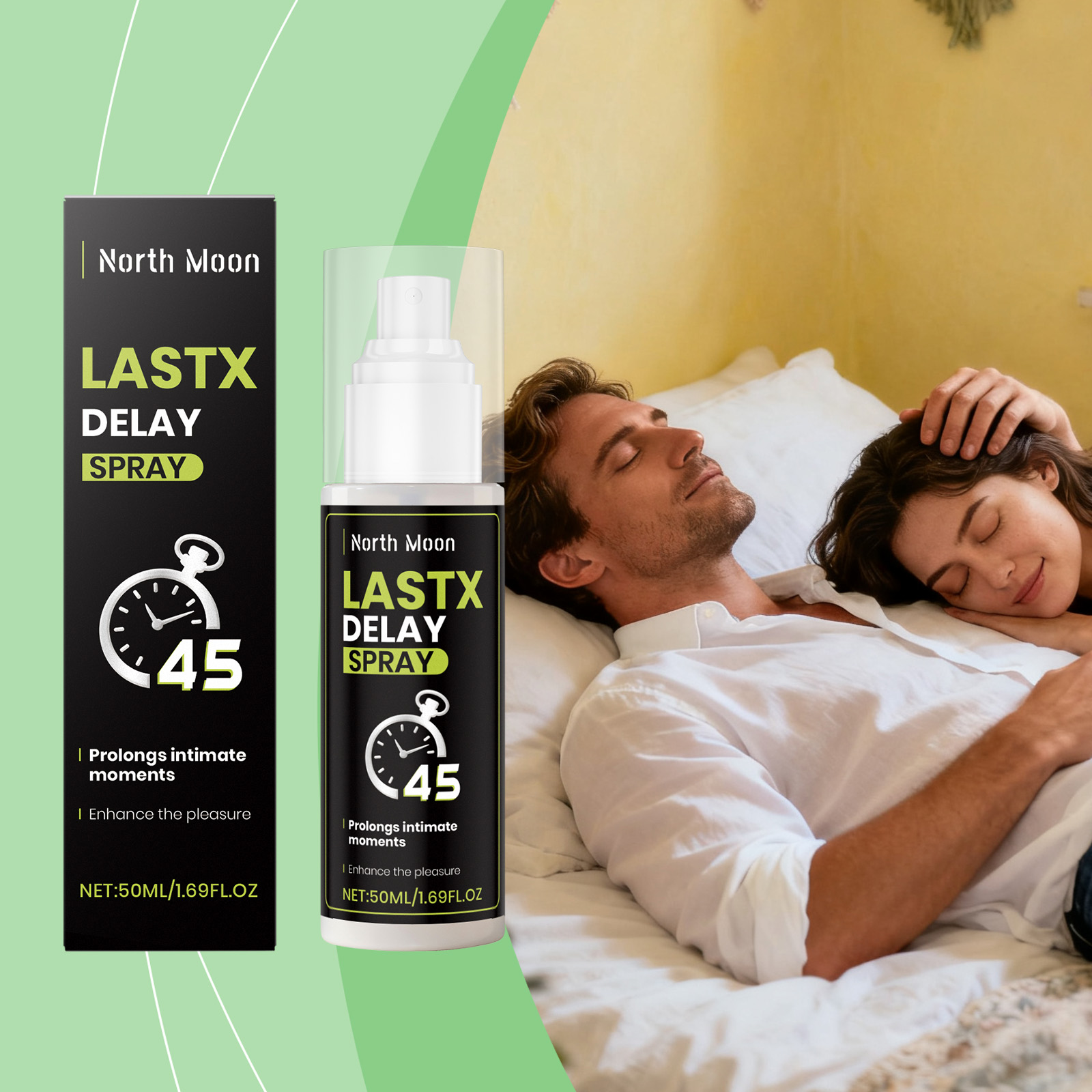 Herbal Men Care Spray Mild Formula Comfort Body Skin Daily Care Mist