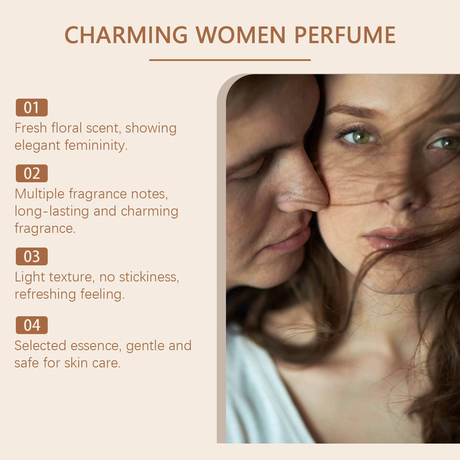 Bellflower Ladies Perfume Mild Long Lasting Fragrance Fresh Elegant Charming Dating Scent