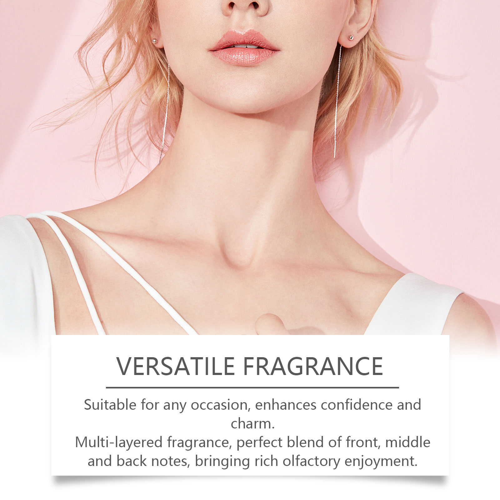 Peony Scent Eternal Perfume Natural Fresh Fragrance Release Charm Long Lasting Light Elegant Charm Dating Atmosphere Perfume