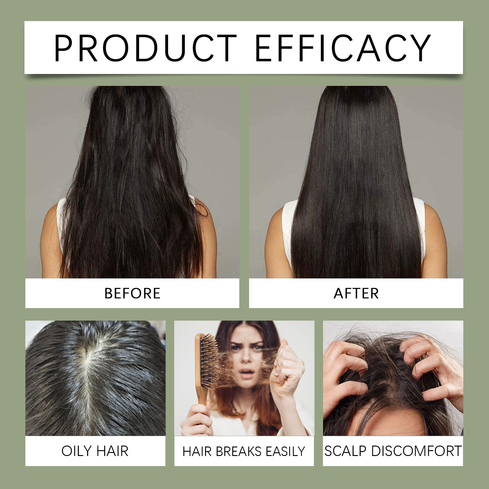 Rosemary Shampoo Moisturizes Cleanses Scalp Strengthens Hair Reduces Scalp Discomfort For Daily Hair Care