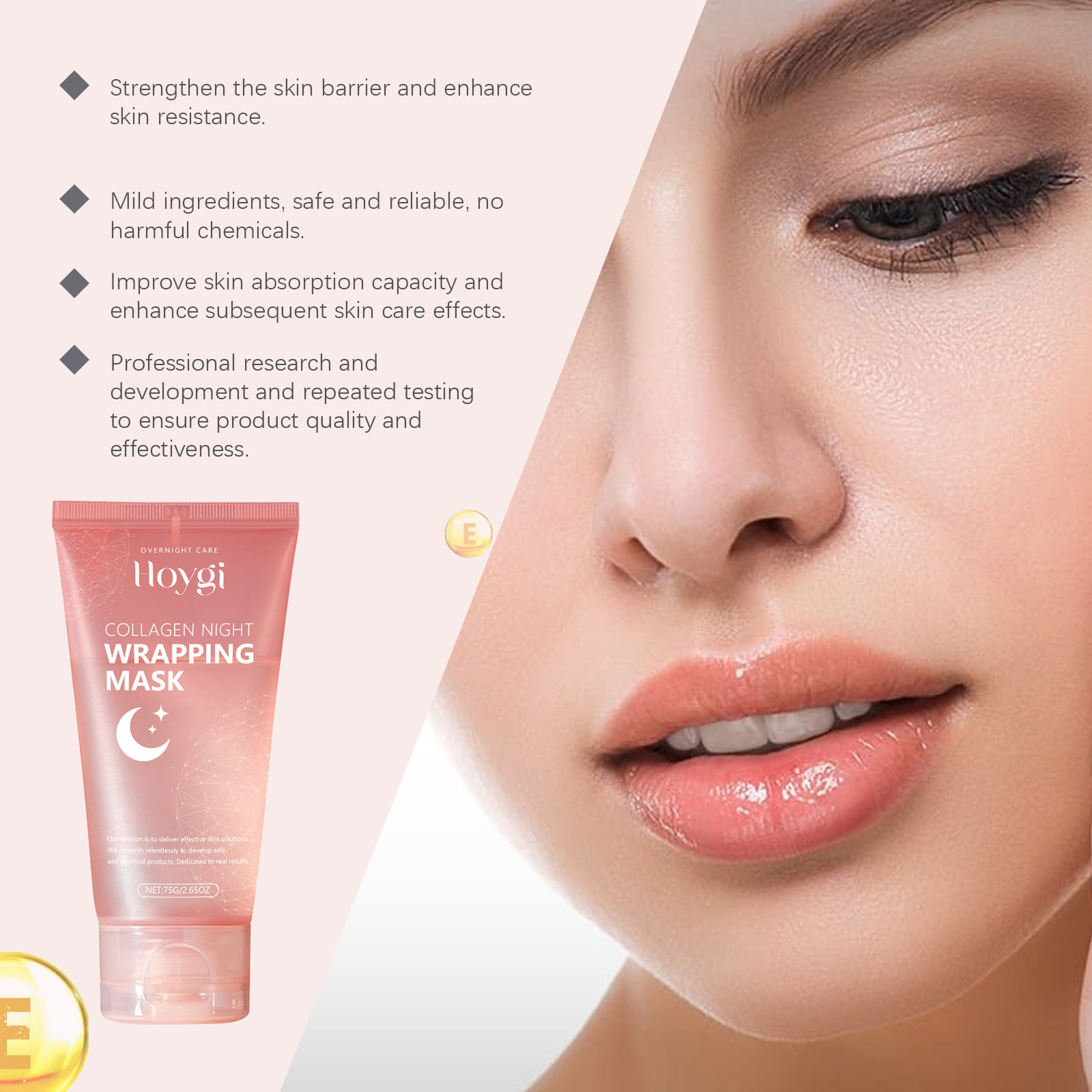 Collagen Peeling Peel Off Mask Moisturizing Hydrating Nourishing Skin Daily Skin Care Peel Off Mask