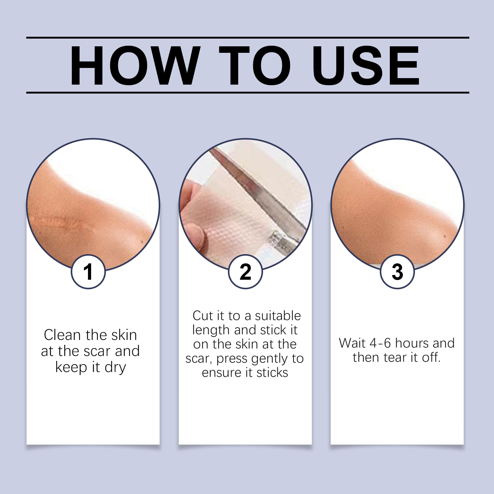 Silicone Body Care Patches Effectively Fade Skin Reduce Marks Gentle Ingredients Daily Care