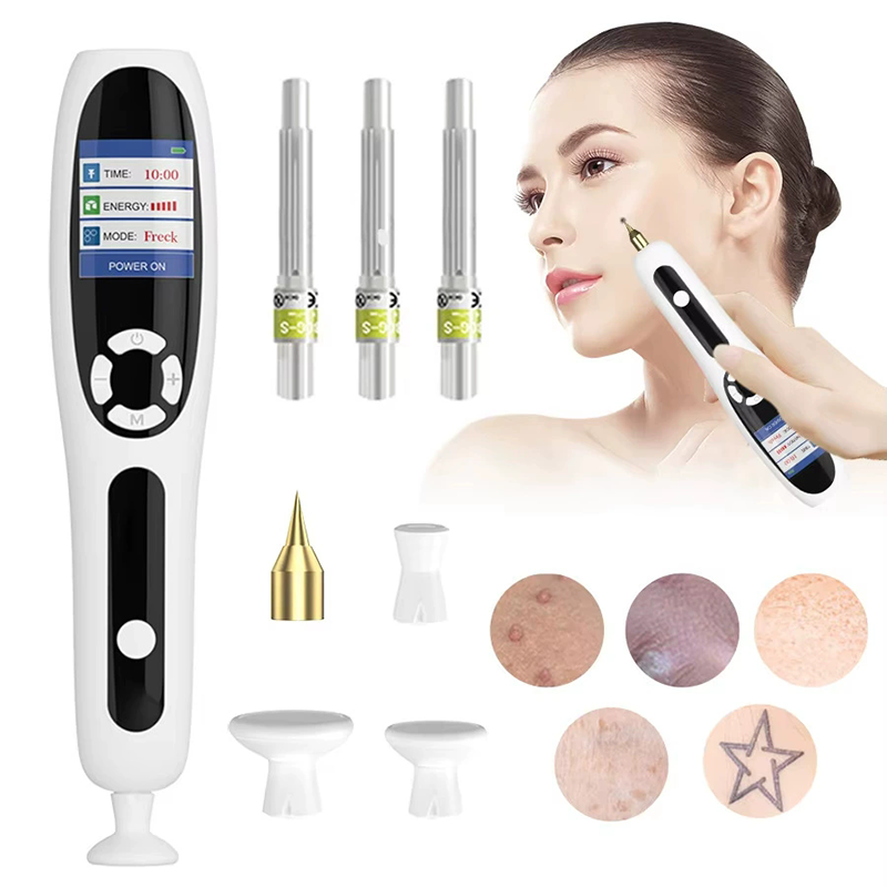 Laser Plasma Pen Black Dots Mole Wart Remover Pen Dark Spot Remover For Face Body Blemish Removal Laser Pen Skin Tag Removal