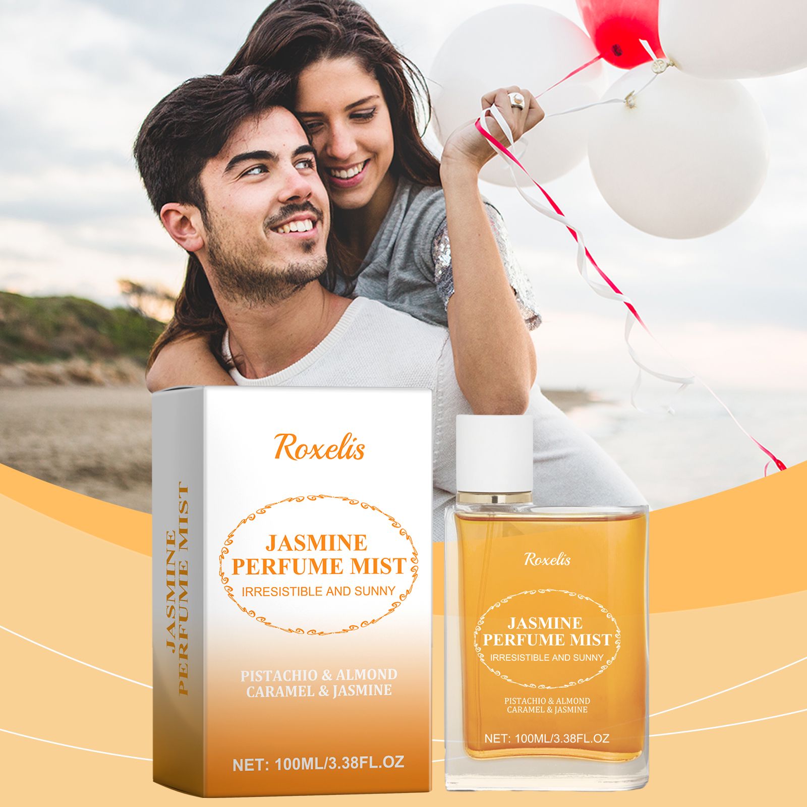 Brazilian Light Perfume Jasmine Woody Floral Long Lasting Fresh Scent For Women Daily Wear
