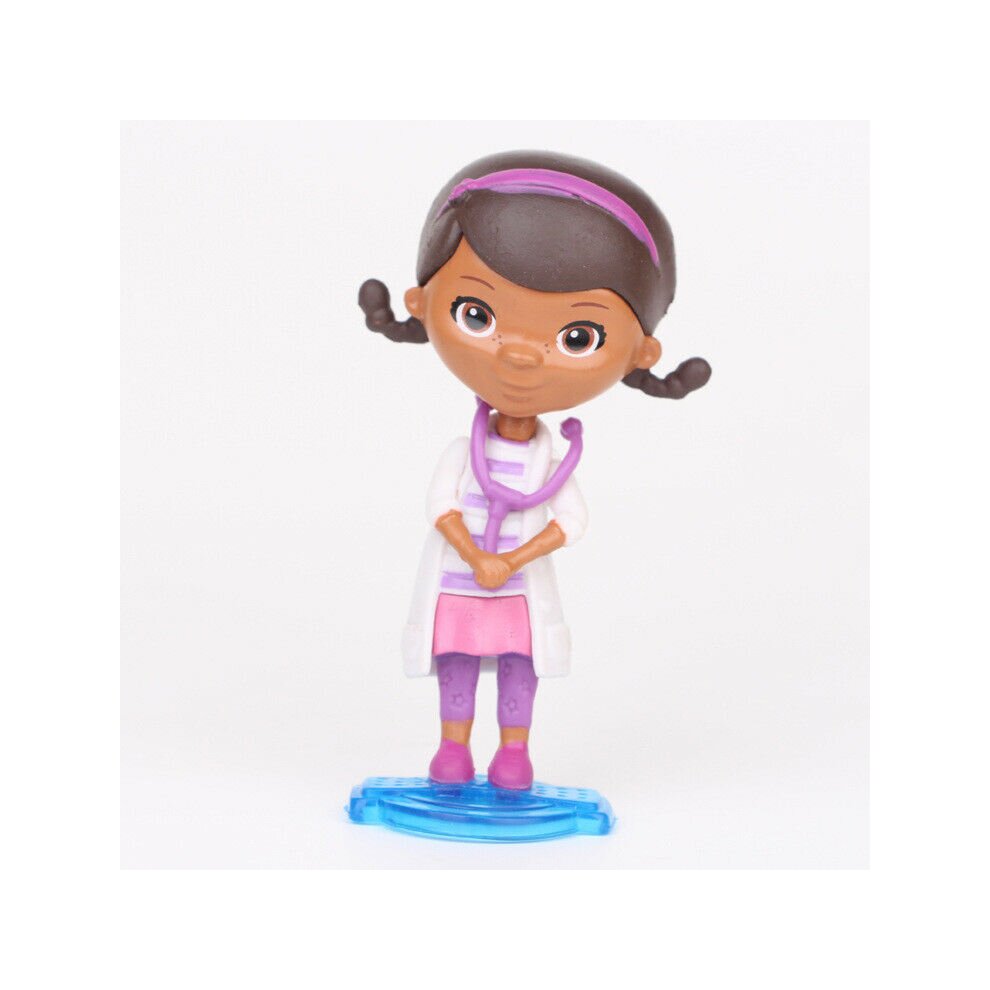 5pcs Doc McStuffins Stuffy Lambie Figure PVC Toy
