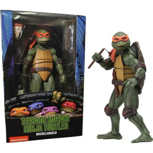 NECA Teenage Mutant Ninja Turtles 1990 Movie Official TMNT Action Figure Gift