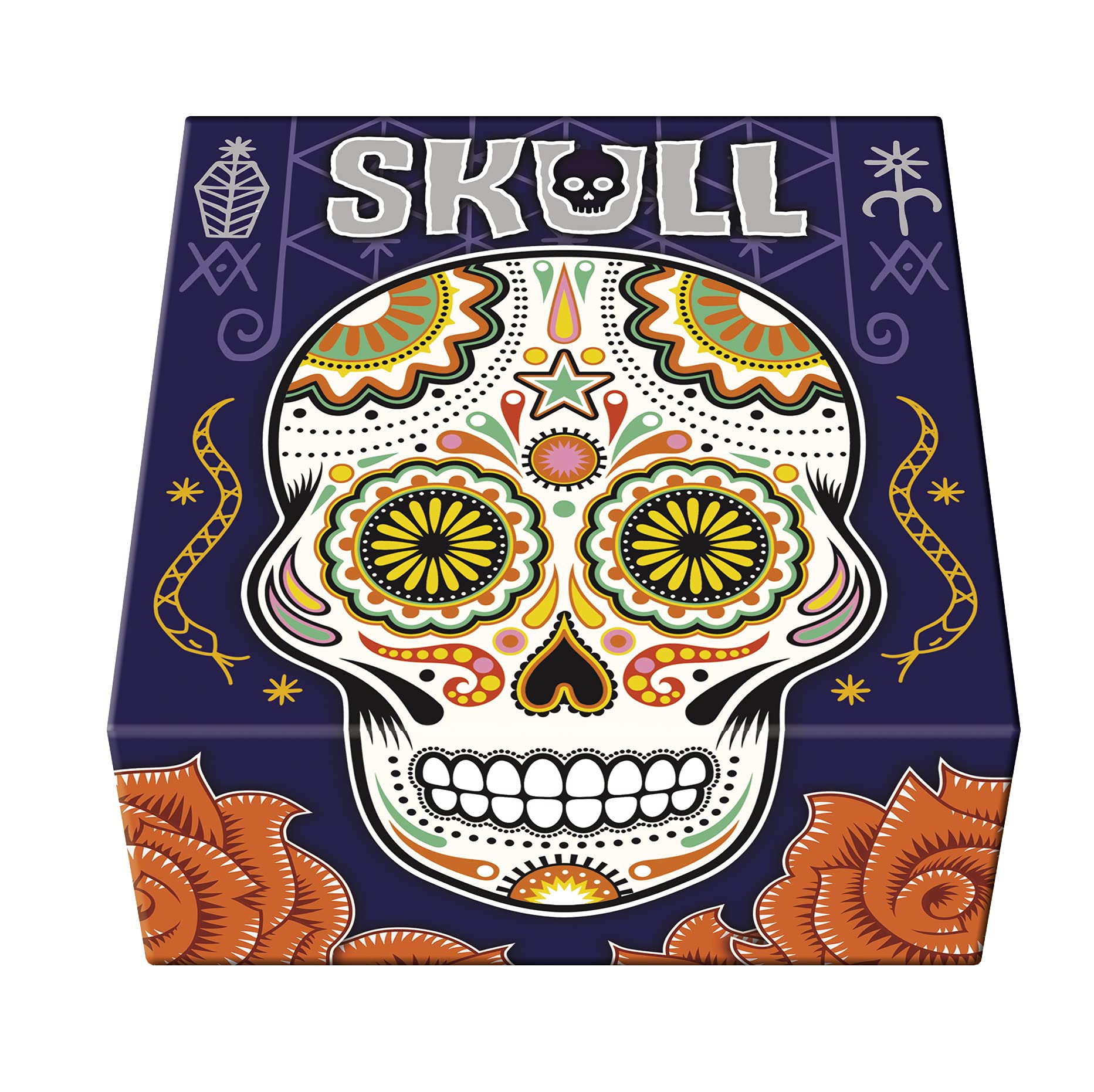 Skull 2020 Edition Board Game Card Game Quintessential Bluffing Game Party Game for Travel Birthday Gift Christmas Stocking Filler for Ages 10+ 3-6 Players 15-45 Minutes Playing Time