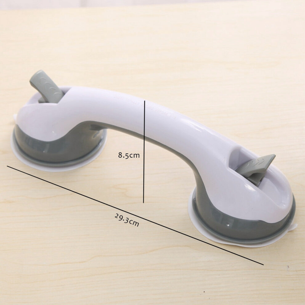 2X Bathroom Support Grab Handle Shower Safety Suction Grip Hand Rail