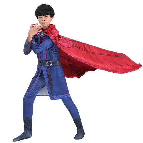 Doctor Stephen Strange Cosplay Costume Halloween Makeup Party Kids