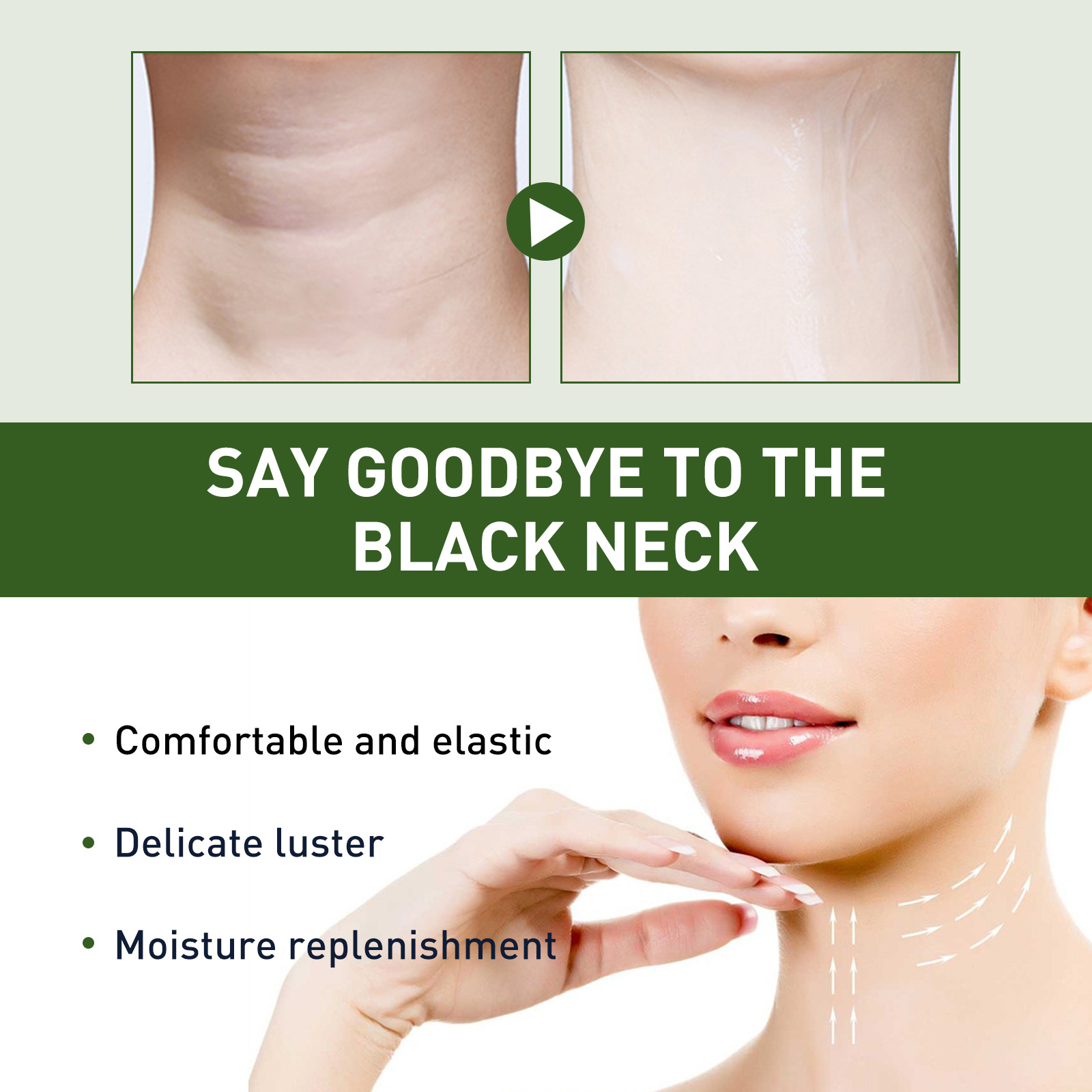 Neck Cream Neck Skin Firming Tightening Cream Neck Line Lifting Essence Moisturizing Cream Repairs Dullness  Dark Neck Lines Gone Face Skin Care