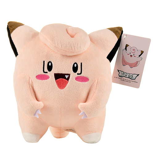 Pokemon Clefairy Plush Toys Anime Figure Stuffed Animal Dolls Kawaii Toys Pokemon Game Hobbies Collection Kids Gift 25cm