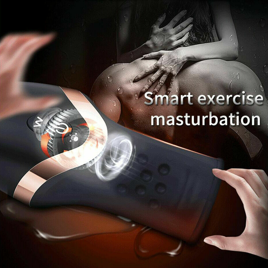 Pocket Pussy Automatic Handsfree Male Masturbator Cup Stroker Vibrator Massager Sex Toy for Men
