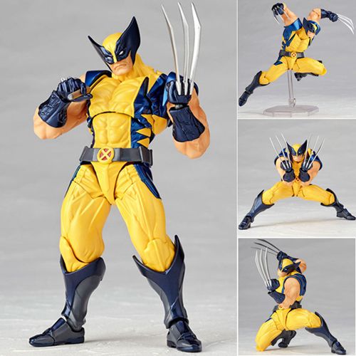 Amazing Yamaguchi Revoltech Kaiyodo Wolverine Figure X-Men Figure Kids Toys