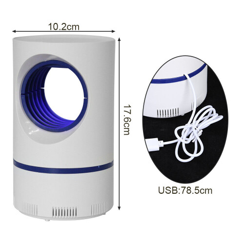 2X Electric UV LED Light Mosquito Killer Insect Fly-Bug Zapper Trap