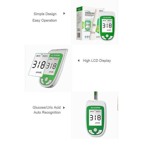 (Blood Glucose Meter) 3 In 1 Multifunction Home Use Blood Glucose Meter