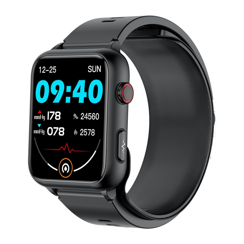 Smart Watch Medical Grade Air Pump Air Bag Blood Pressure Non-invasive Blood Sugar ECG Health Monitor Men Women Smartwatch