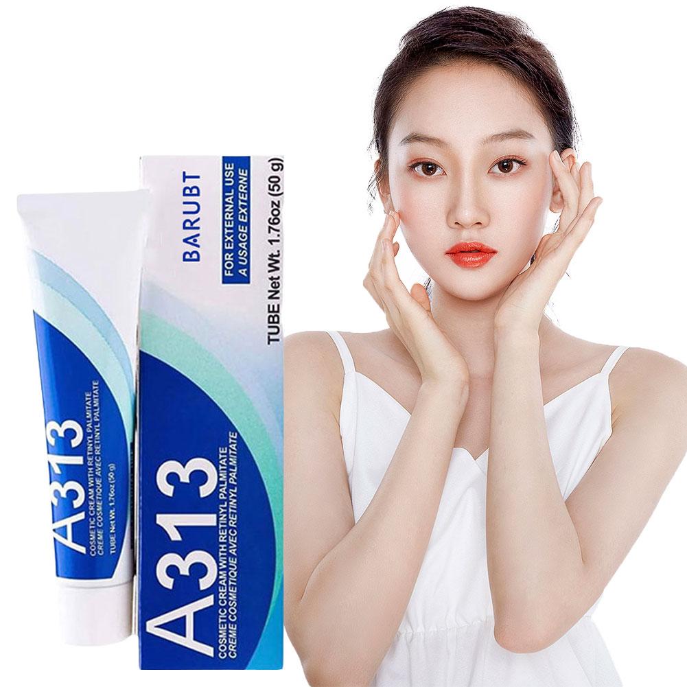 BARUBT Night Mousturizer Retinol Vitamin A Cream A313 Facial Cream Anti Aging Deeply Tightens Lifts Moistens Hydrates Skin Care 50g
