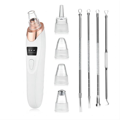 Blackhead Remover Vacuum Pore Cleaner for Face Nose Mite Blackhead Removal Instrument Kit Electric Acne Facial Extractor Tool Newest Technology