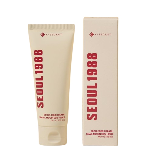 KSECRET SEOUL 1988 Cream Snail Mucin 93 Percent Rice 100ml