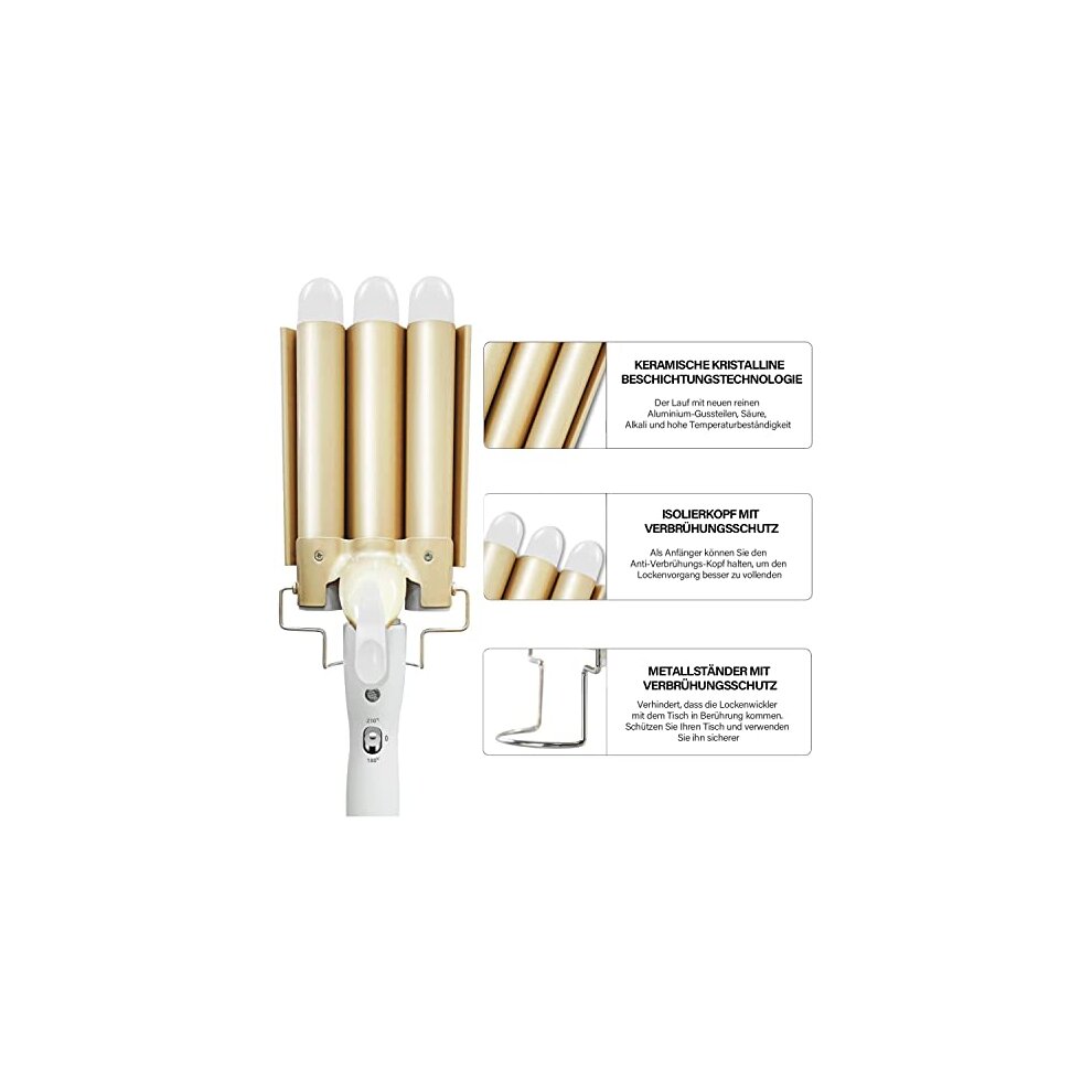 Hair Curler Hair Curling Iron Wand for Long Hair Styling Tool for Woman