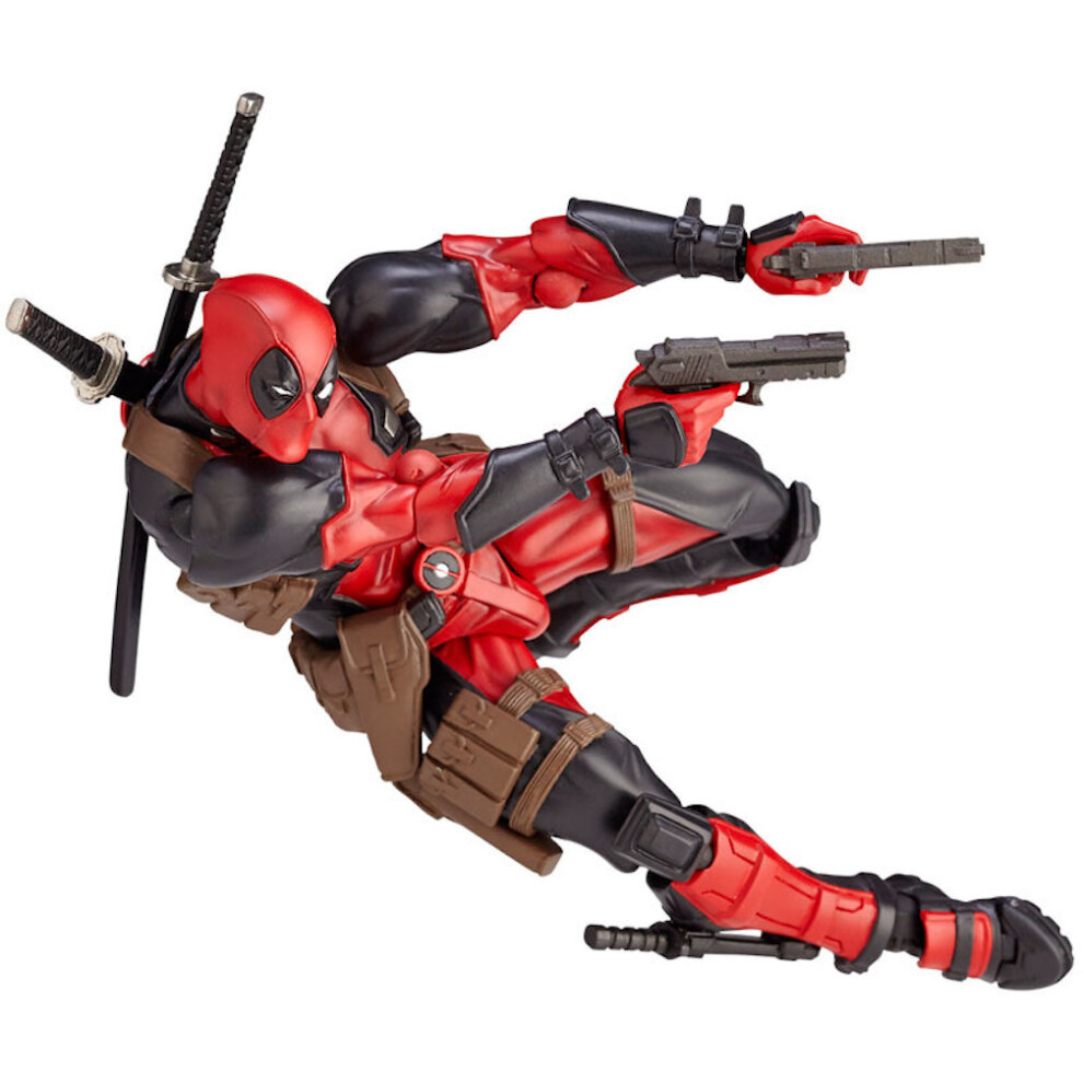 Deadpool Wade Winston Wilson Figure Toy with Hands Head Replaceble