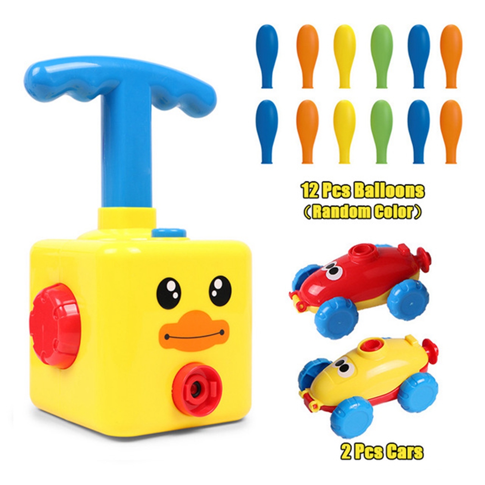 (Monster) Inertia Balloon Powered Car Toys Aerodynamics Education Science Experiment Puzzle Fun balloons birthday educational popular toys Christmas Gift for Kids