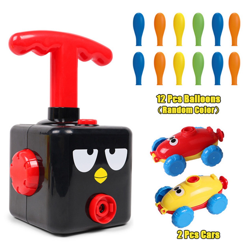 (Monster) Inertia Balloon Powered Car Toys Aerodynamics Education Science Experiment Puzzle Fun balloons birthday educational popular toys Christmas Gift for Kids