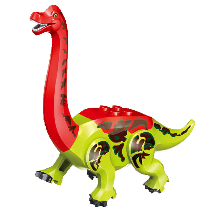 Jurassic World Mini Dinosaur Action Figure Realistic Sculpting Building Blocks Educational Dinosaur Party Toys Fit Lego Decoration Great Collectible Kids Gift