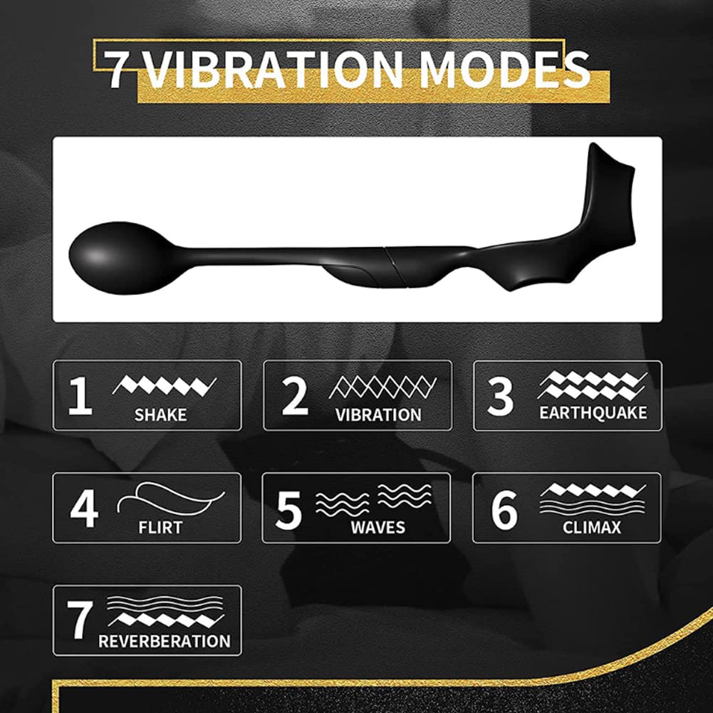 Vibrating Cock Ring UK Penis Rings Vibrators Sex Toy for Men Anal Wand Bullet Adult Products with 10 Vibratiing Modes Remote Control Wearable Anal Plug Prostate Massaging