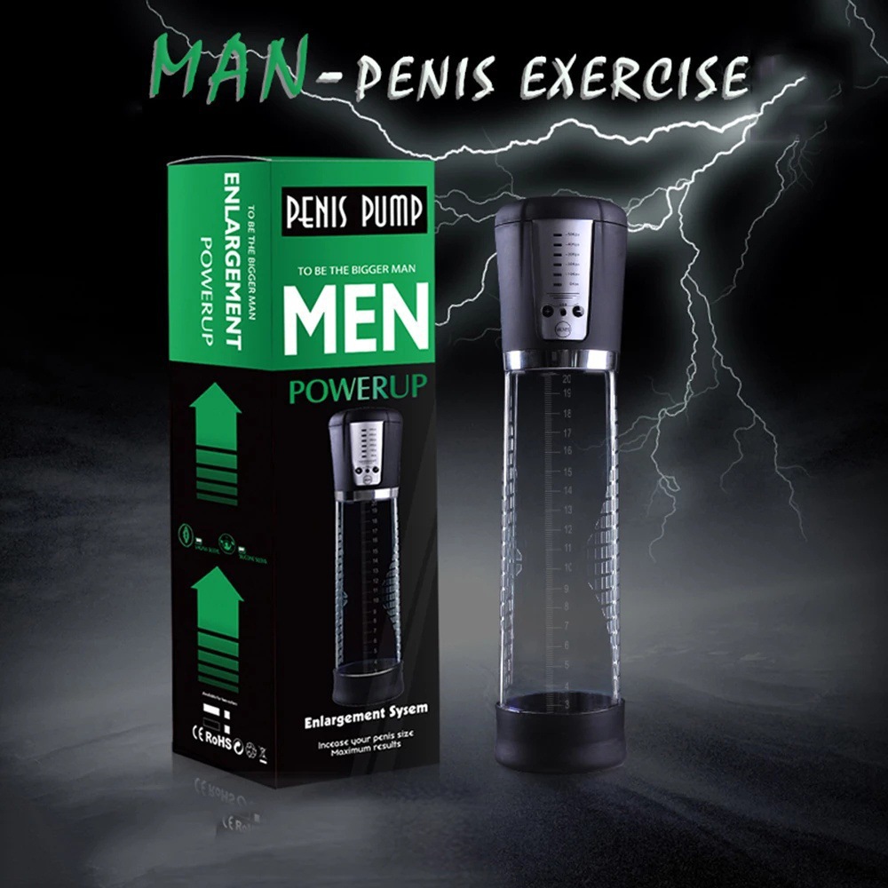 Adult Toys Fully Automatic Sucking Male Handsfree Pump Vacuum Masturbator Sex Toy USB Rechargeable Stretcher for Men Penis Pump Enlarger Erection Masturbation