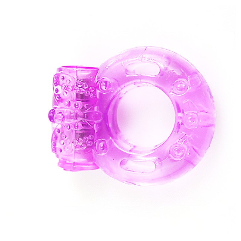 Cock Penis Ring Adult Sex Toy Vibrator Silicone Rubber Male Products Strong Vibration Delay Ejaculation Cock Ring For Men Couples Pleasure