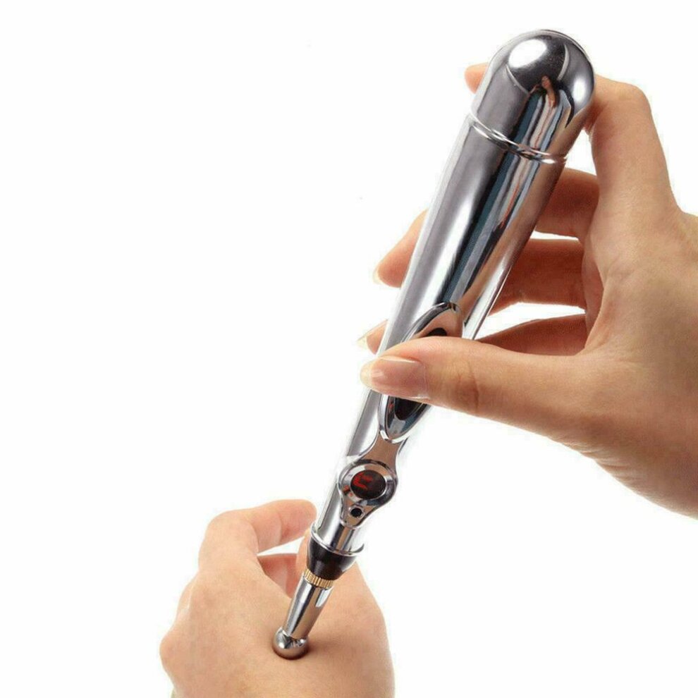 Electronic Laser Acupuncture Massager Pen Magnet Therapy Meridian Body