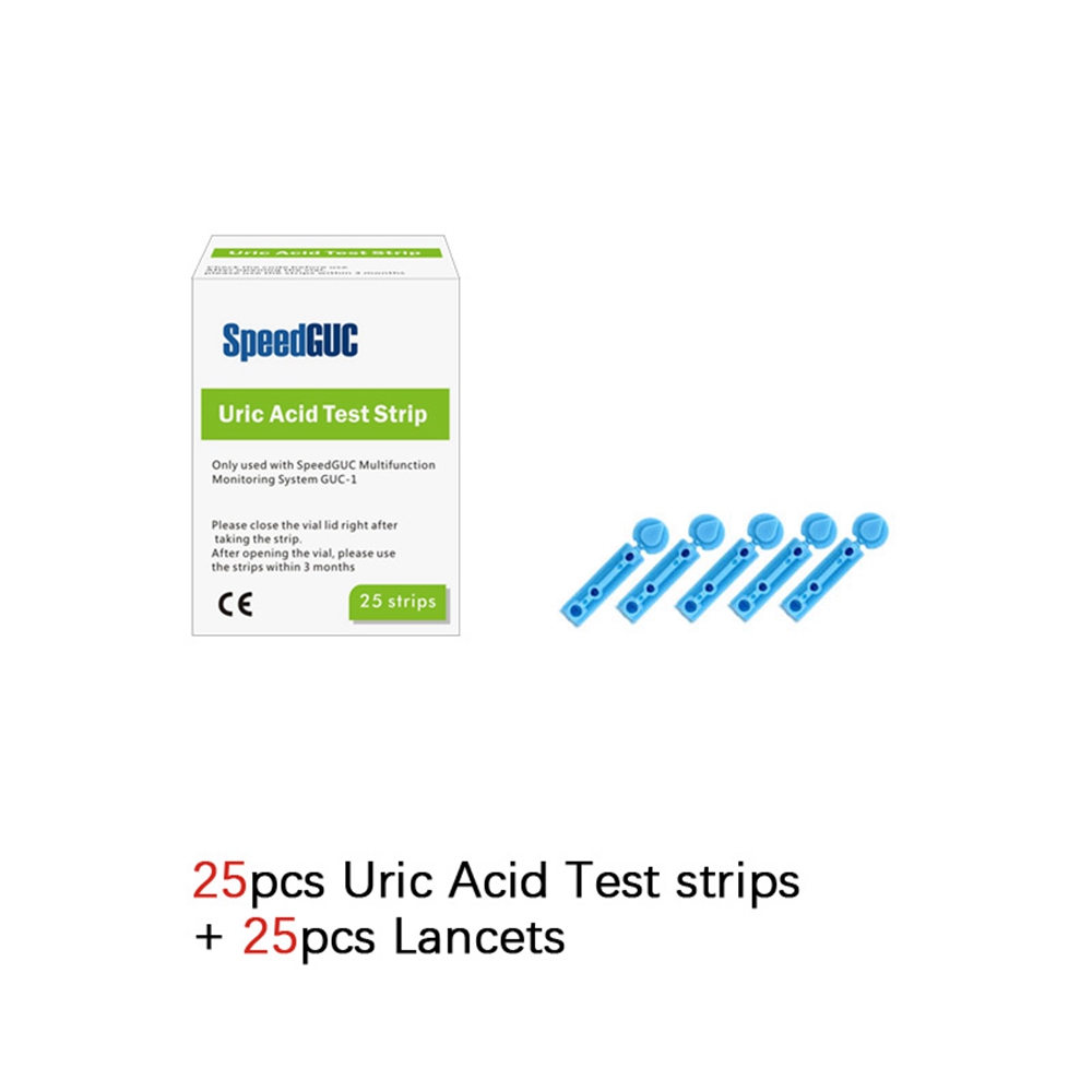 (3in1 meter 1pcs) 3in1 Multifunction Cholesterol Uric acid Blood Glucose Meter Glucometer Kit Diabetes Gout Tester Blood Sugar Monitor Test Strips Christmas Gift