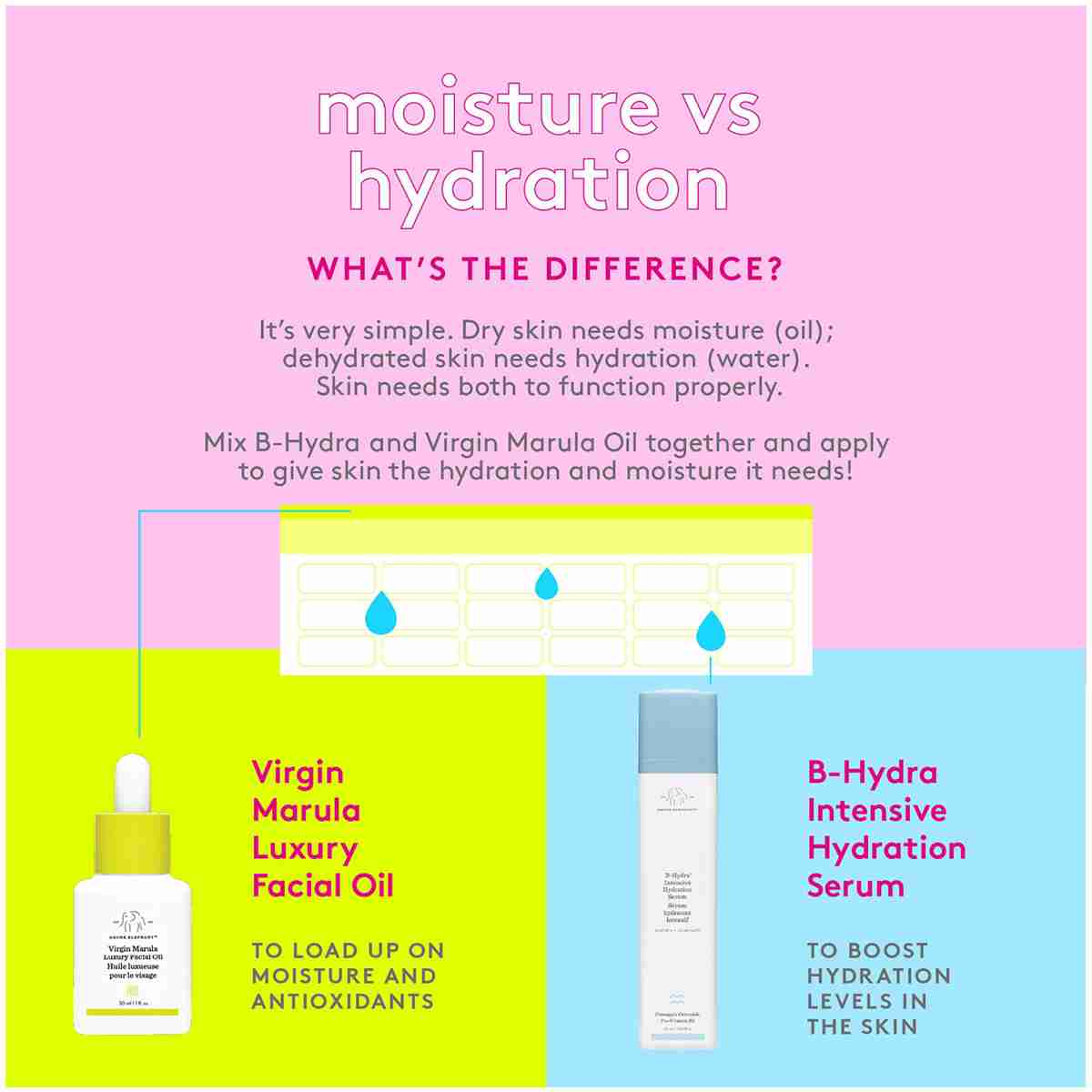 Drunk Elephant Virgin Marula Luxury Facial Oil 15ml Whitening for All and Sensitive Skin